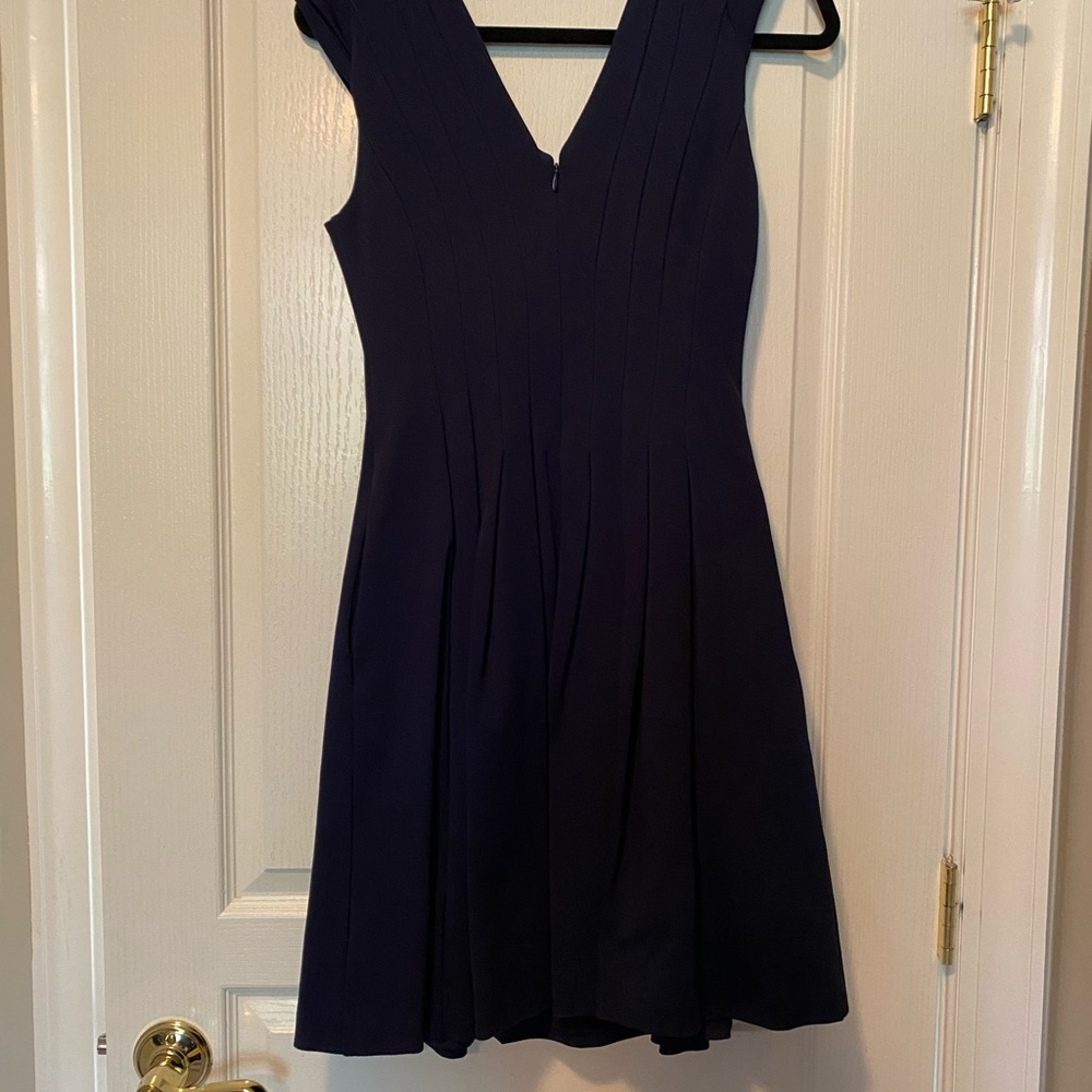 WHBM navy dress size 4